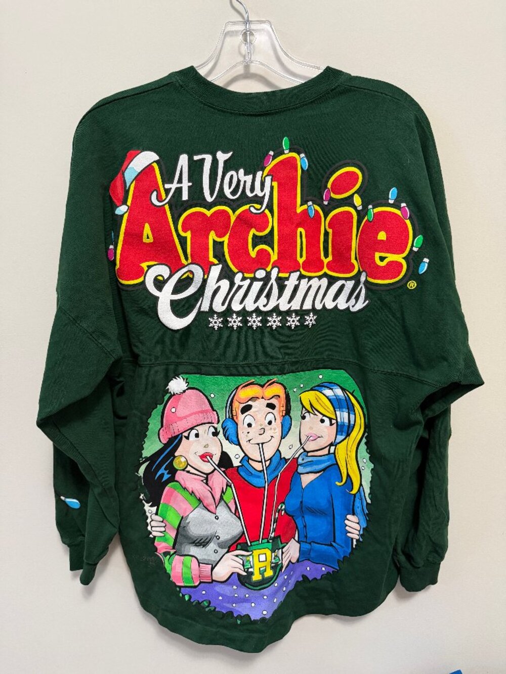 NWT Archie Comics Spirit Jersey - Christmas - XS